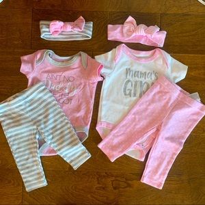 Babygirl Set size 3-6 Months